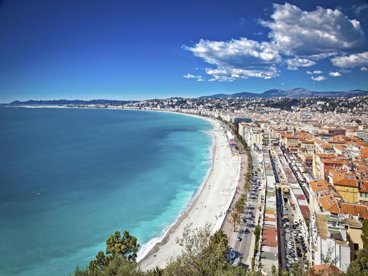 Aparthotel Riviera Superbe Studio Terrasse 100M Promenade Des Anglais Carre D'Or Terrasse Meyerbeer Nice Bagian luar foto